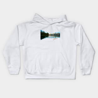 Vancouver, Canada: Downtown and Stanley Park Skyline Kids Hoodie